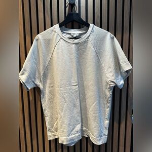 COS Beige Boxy Short Sleeve Tee